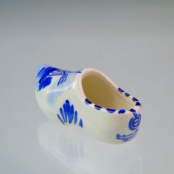 Dutch Shoe Clog Delftware Blue Delft - Picture 3 of 7